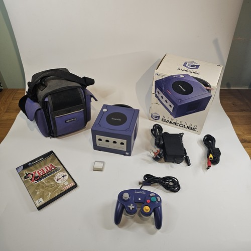 Nintendo gamecube lila konsole - gamecube,
