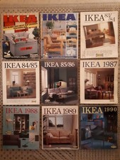 IKEA KATALOGE 80er Jahre komplett ! Gut/ sehr gut erhalten !