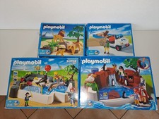Playmobil 4462 Pinguingehege; 3135 Robbenbecken; 3239  Löwen + 4464 Tierarzt OVP