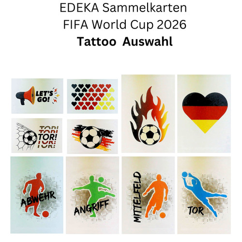 Edeka panini dfb sammelkarten - edeka,
