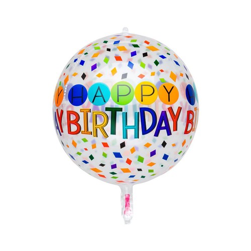Happy birthday luftballon bunt - happy,