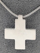 ESPRIT Kreuz Anhänger 0,925 Sterlingsilber mattiert