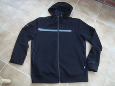 Herren-Trainingsjacke mit Kapuze, Gr. L, Marke Energetics, schwarz