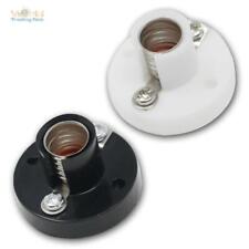 Schraub-Sockel-Fassung E10 Lampenfassung aus Kunststoff zB für LED Lampen E-10