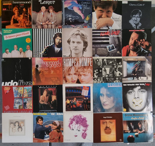 25x vinyl deutsch - vinyl, pop