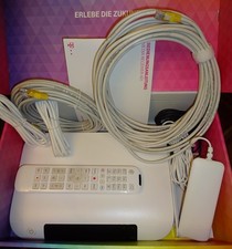 Telekom Mediareceiver 401 Typ B mit Netzteil, Fernbedienung, div. Kabel + sonst.