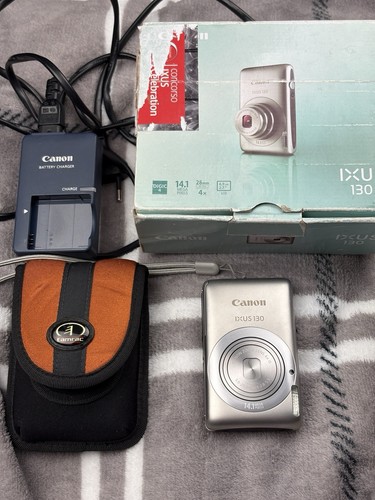 Canon ixus 130 silber digital - canon,