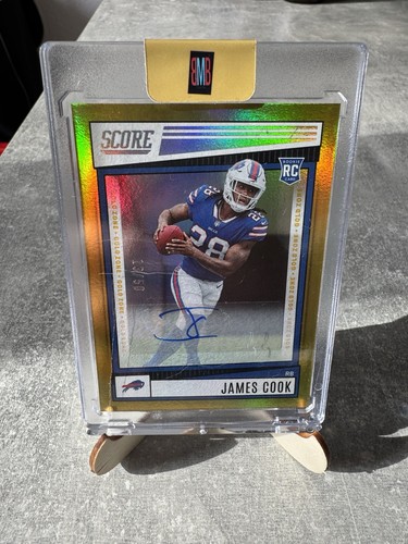 James cook rookie auto - rookie, auto/50