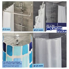 Duschstange Deckenhalterung