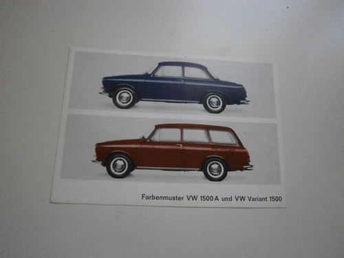Volkswagen typ 1500 a - volkswagen,