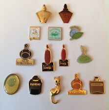 13 PINS + BROSCHE PARFUM PARFUMS EINZIGARTIG YVES ROCHER VENEDIG SAMARKANDE ISPAHAN