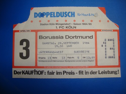 Ticket köln bvb - ticket,