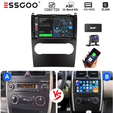 DAB+ Für 2008-2011 Mercedes-Benz A.B-Klasse W245 Android 14 Autoradio Stereo GPS