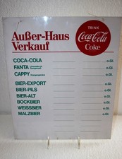 Coca-Cola Preistafel