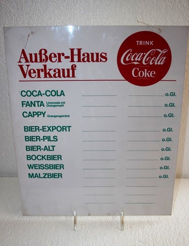 Coca cola preistafel - coca-cola,