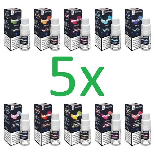 Overvape 10ml nikotinsalz - 5,