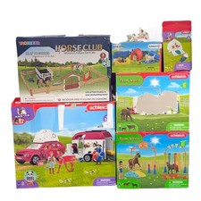 Schleich Pferde Bauernhof Konvolut Sammlung Set Pferd Figuren Zubehör Stall ✅