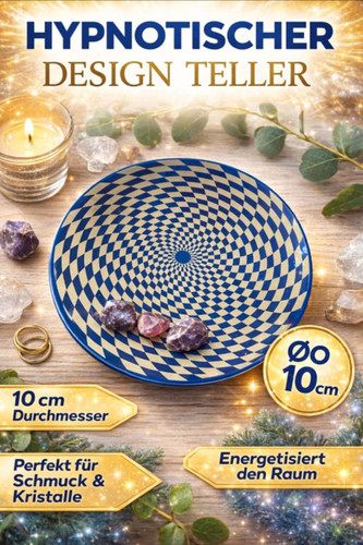Hypnotischer design teller - hypnotischer, design-teller