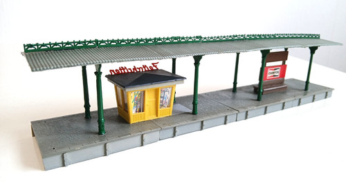 Bahnsteig dach kiosk - -,