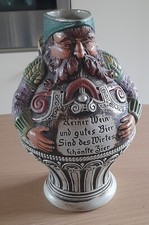 Steinzeugkrug Wein und Bier