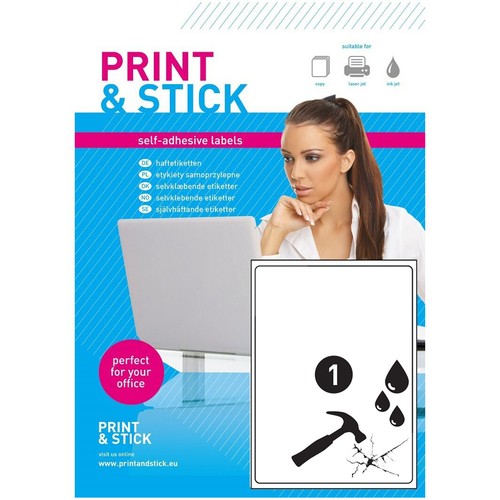 Blatt 50 etiketten - 50,