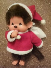 Original Monchhichi 1974 Sekiguchi Sammlerstück ? Nikolaus Weihnachten 