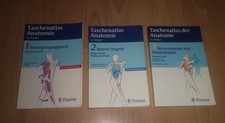 Platzer, Kühnel, Kahle u.a., Taschenatlas der Anatomie Band 1,2,3 / komplett / P