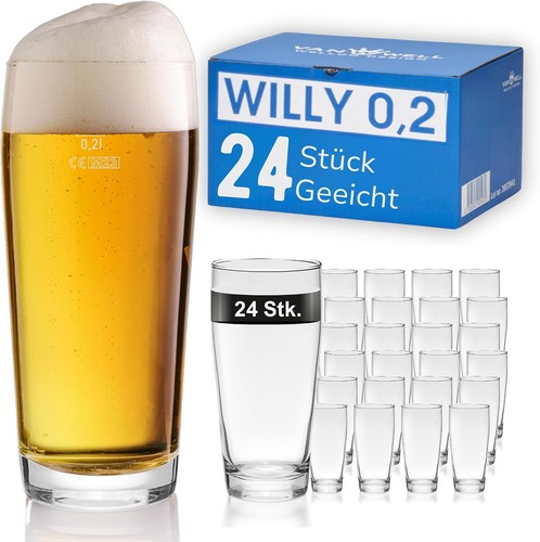 Willibecher 24er set - willibecher, 0,2l