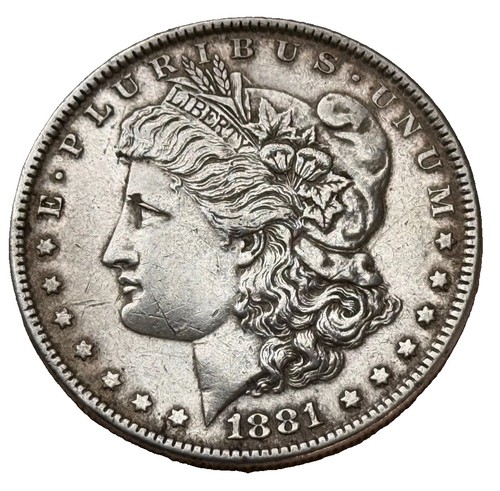 Morgan dollar 1881 usa - morgan,