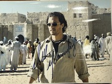 Matthew McConaughey  - Original Autogramm Foto Ca. 20/30 Signatur - zertifiziert
