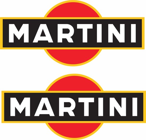 Martini auto aufkleber set - auto,