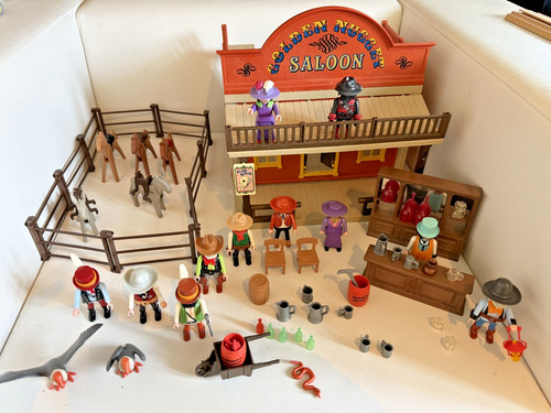 Playmobil western konvolut - playmobil,
