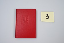 DDR FDGB Mitgliedsbuch mit