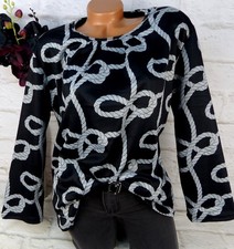 New Jersey Shirt Tunika Bluse