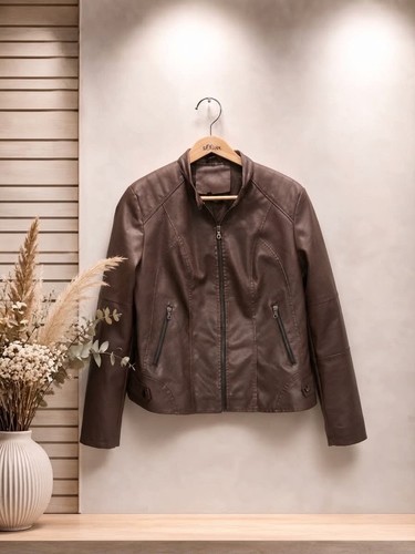 Kunstlederjacke gr xxl - kunstlederjacke, gr.xxl
