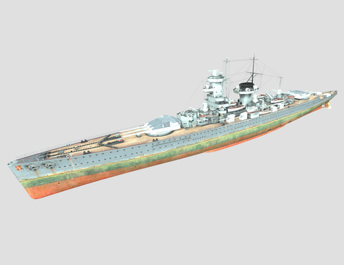 100 panzerschiff admiral - 1/100,