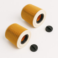 2x Patronen Filter für Kärcher 4002 WD 2.200, WD 3.200, WD 3.300 M 6.414-552.0