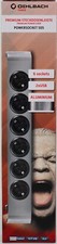 Steckdosenleiste 6-fach Aluminium Oehlbach 17010 Powersocket 505 HiFi 2 x USB