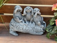 Steinfigur 3 Erdmännchen