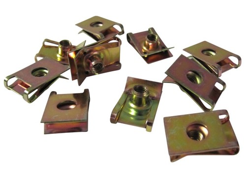 Blechmuttern stück m6 - blechmuttern,