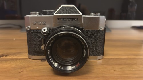 Petri fte analoge slr kamera - fte,