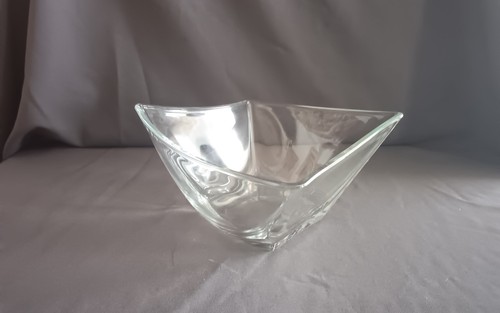 Glasschale eckig ungleiche - glasschale,, eckig,