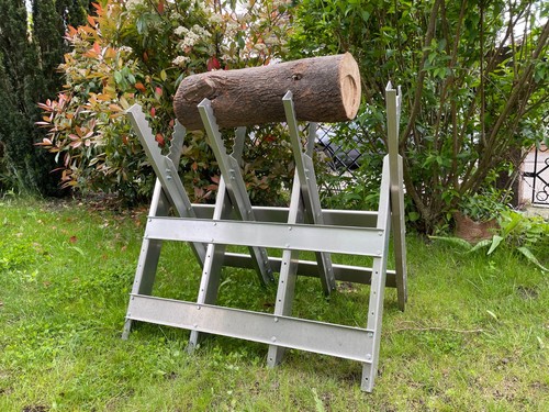 Sägebock aus alu glattblech - aus,
