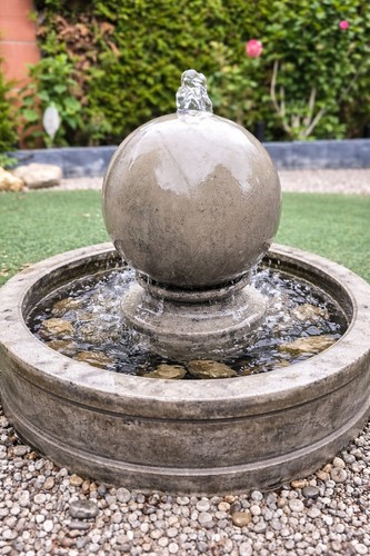 Brunnenkugel wasserspiel - brunnenkugel/wasserspiel,