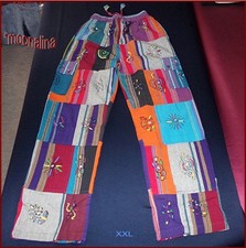 XXL * bemalte HIPPIE HOSE Goa