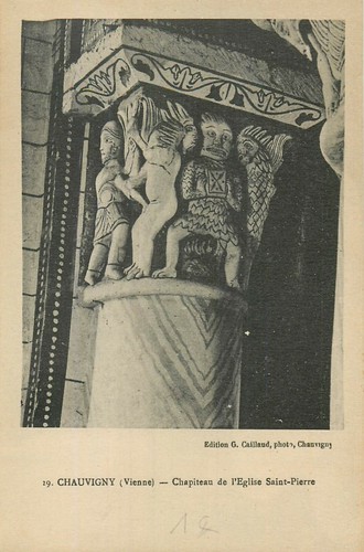 Chauvigny kapiteau kirche - 86,