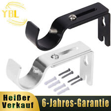 Vorhanghalterung Verstellbare Gardinenstangen Wandhalterung Haken mit Schrauben