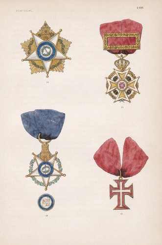 Portugal lviii orden medal - orden,