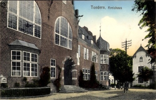 Tønder tondern dänemark - ak,