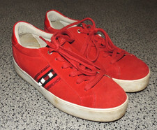 Damen Sneaker Rot Wildleder